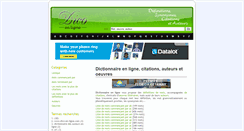 Desktop Screenshot of dico-en-ligne.com